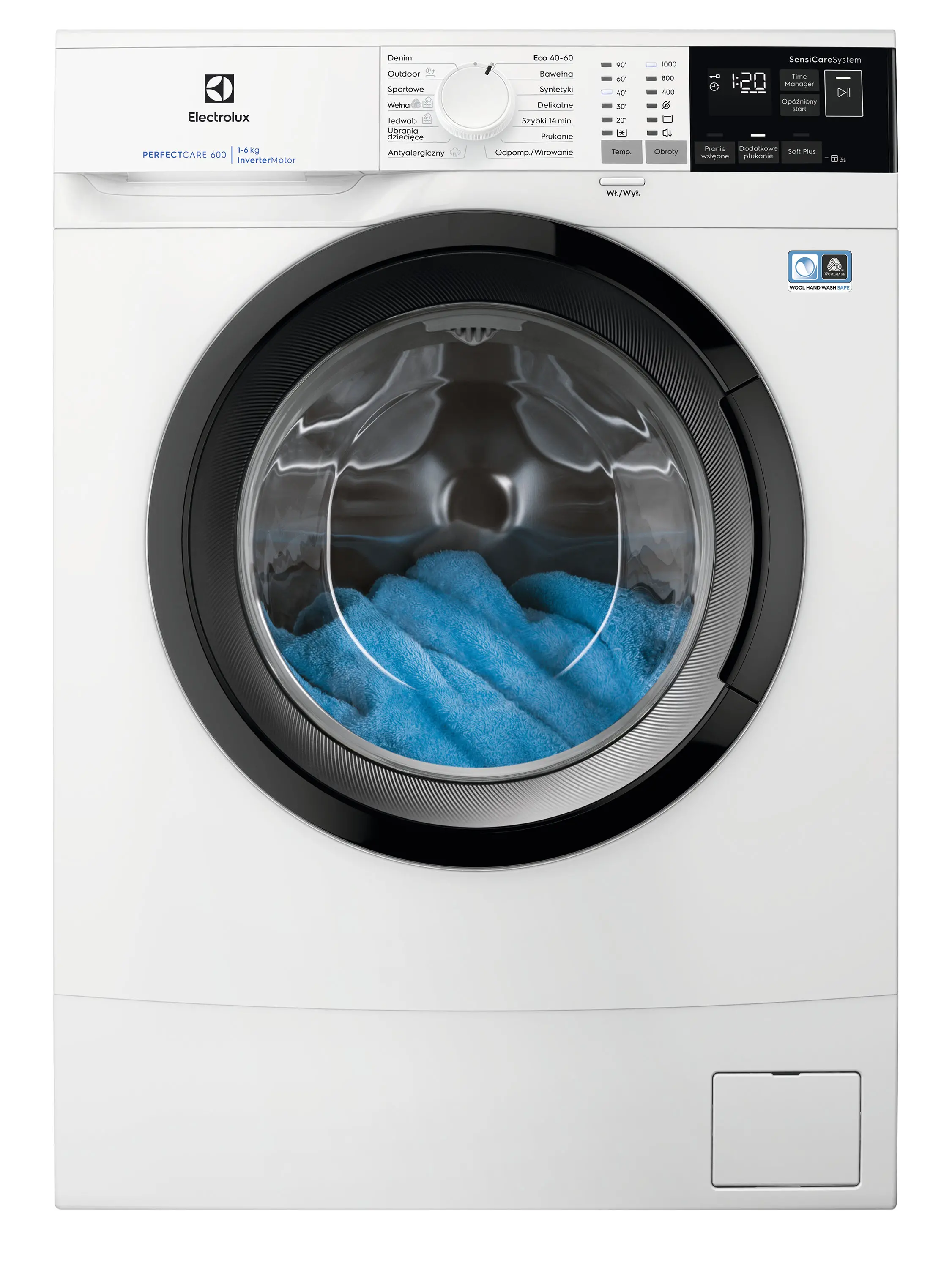 Pralka Electrolux 600 SensiCare EW6SMB406BP Superslim 6kg 1000obr/min