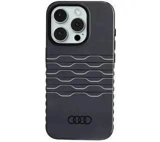 AUDI IML MagSafe Case AU-IMLMIP15P-A6/D3-BK do iPhone 15 Pro Czarny