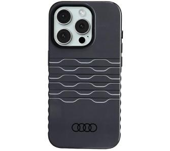 Etui AUDI IML MagSafe Case AU-IMLMIP15P-A6/D3-BK do iPhone 15 Pro (czarny)
