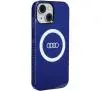 Etui AUDI IML Big Logo MagSafe Case AU-IMLMIP15P-Q5/D2-BE do iPhone 15 Pro Niebieski