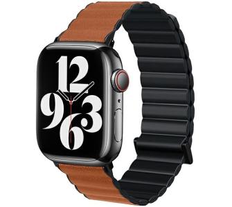 Bransoleta Beline do Apple Watch Magnetic Pro 42/44/45/49mm (czarno-brązowy)