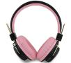 Słuchawki bezprzewodowe Hello Kitty HKBH9KHLMP Metal Logo Round Shape Nauszne Bluetooth 5.3 Różowy