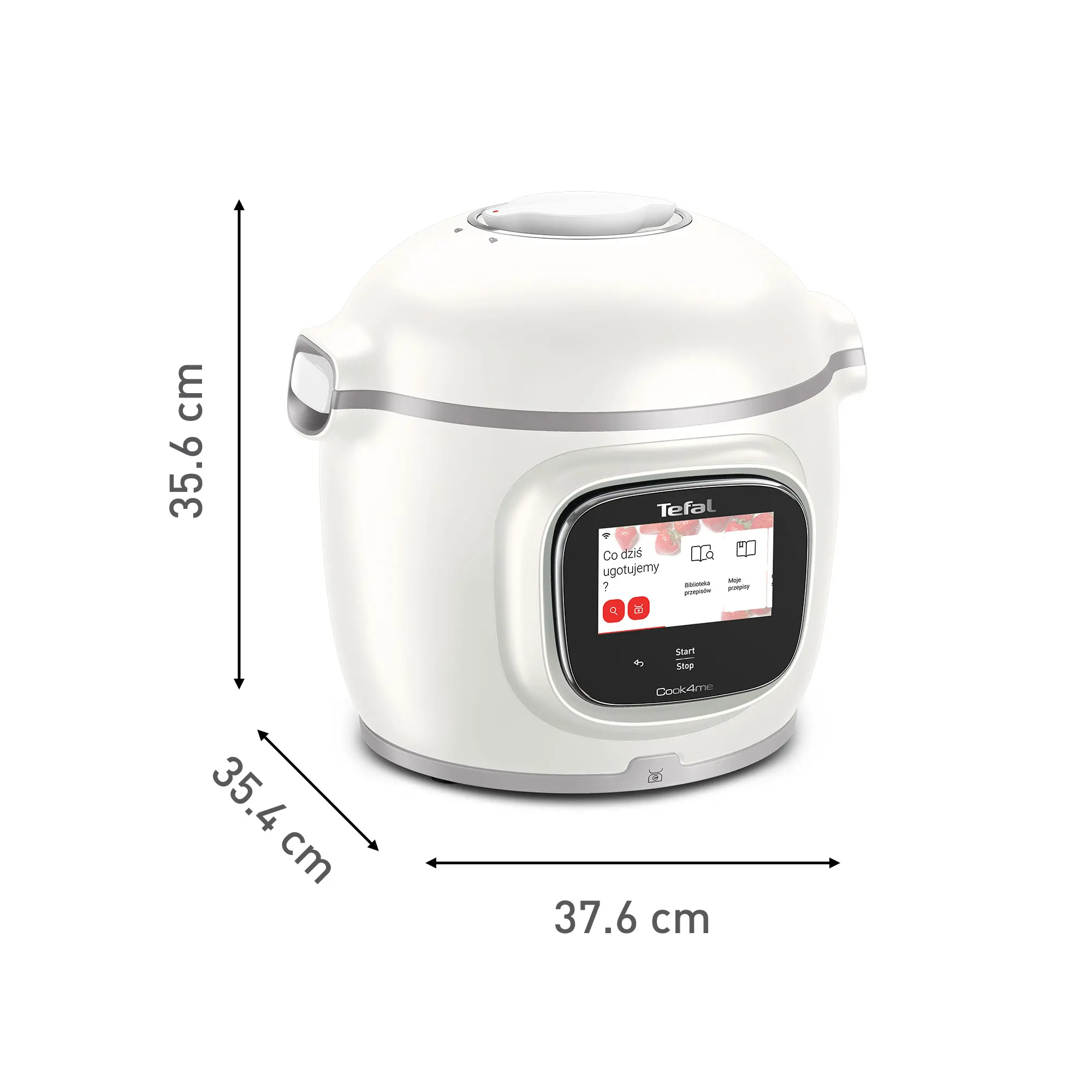 Multicooker Tefal Cook4me Touch Pro CY9431 1600W 6l Kosz do gotowania na parze