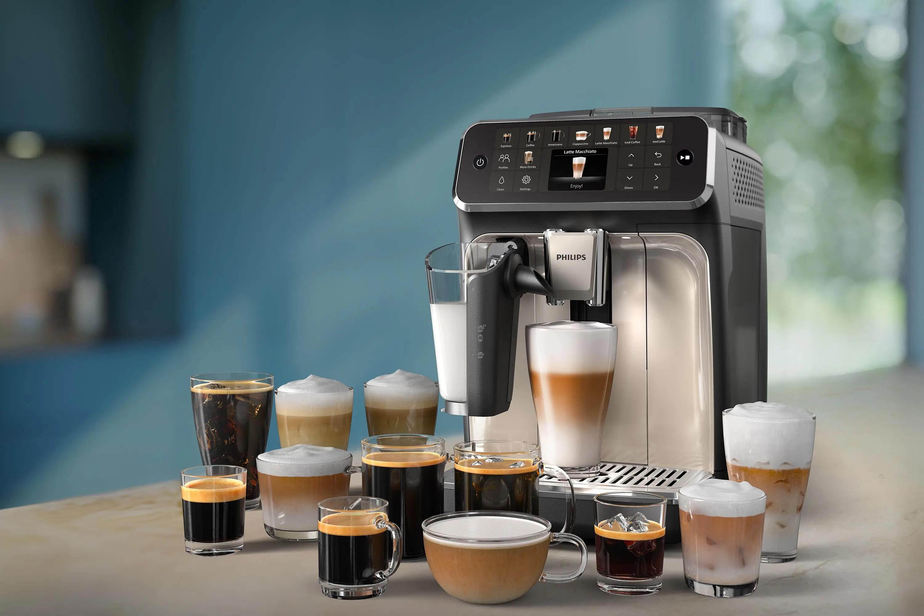 Ekspres Philips LatteGo EP5547/90 Kawa mrożona