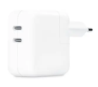 Ładowarka sieciowa Apple 2x USB-C 35W Biały