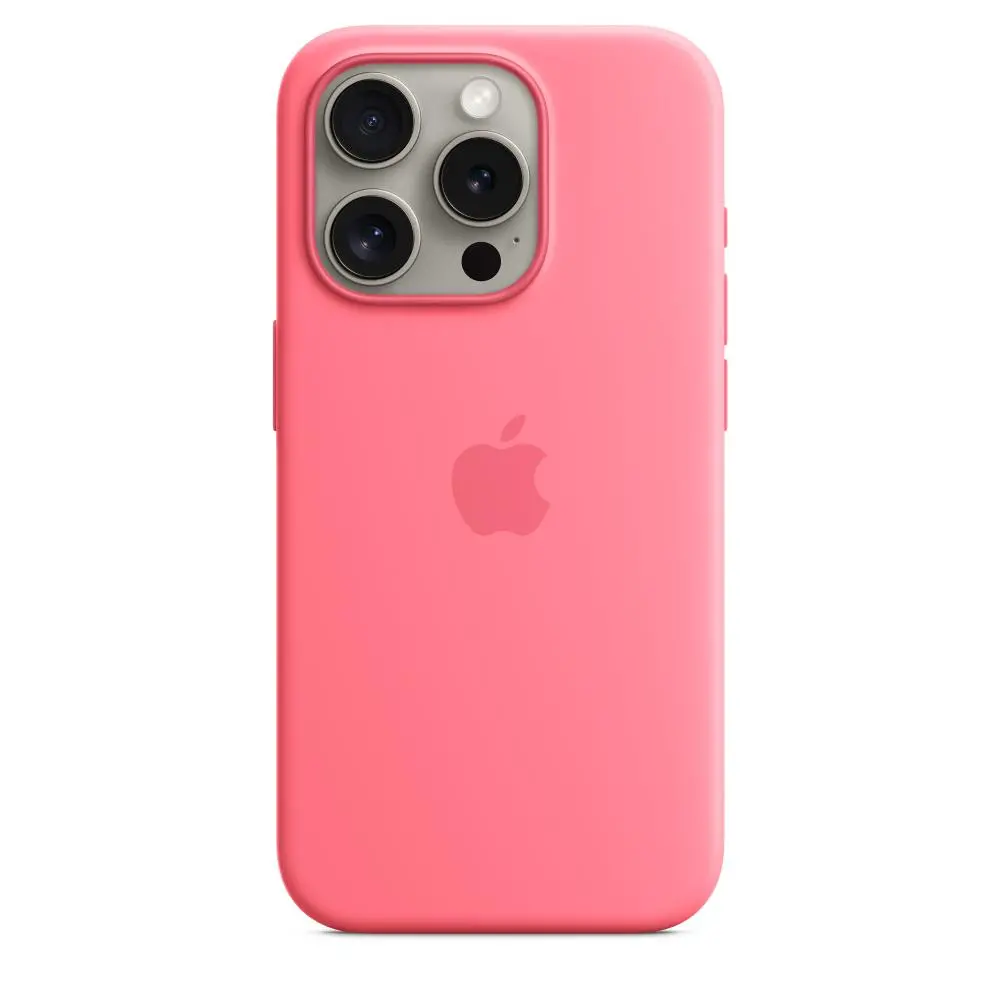 Etui Apple Silicone Case do iPhone 15 Pro Różowy