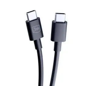 3mk Hyper USB-C do USB-C 100W 1,2m Czarny