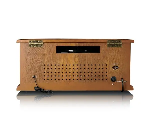 Lenco TCD-2571WD Półautomatyczny Napęd paskowy Przedwzmacniacz Bluetooth Odtwarzacz CD Magnetofon Drewno - Kup na Raty - RRSO 0%