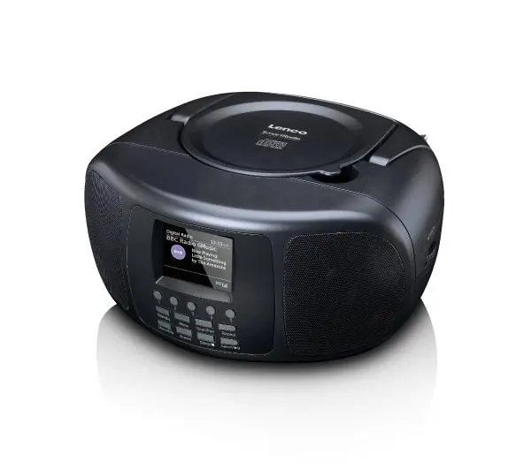 Lenco SCD-6000BK Bluetooth Czarny - Kup na Raty - RRSO 0%