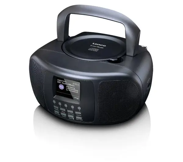 Lenco SCD-6000BK Bluetooth Czarny - Kup na Raty - RRSO 0%