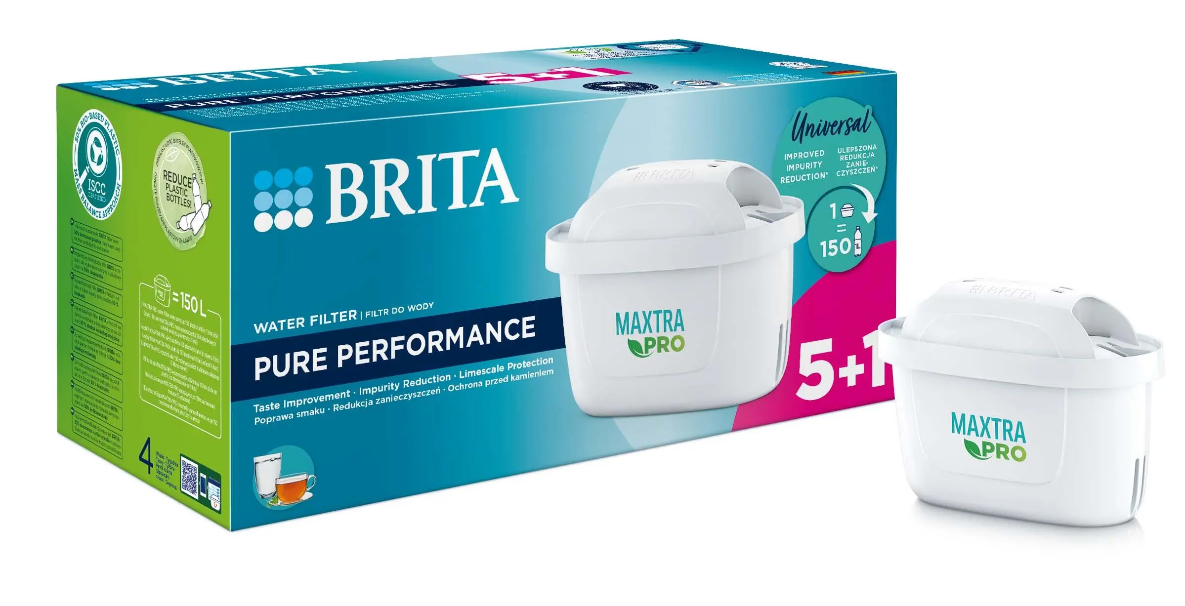 Wkłady filtrujące Brita Maxtra Pro Pure Performance 6szt.