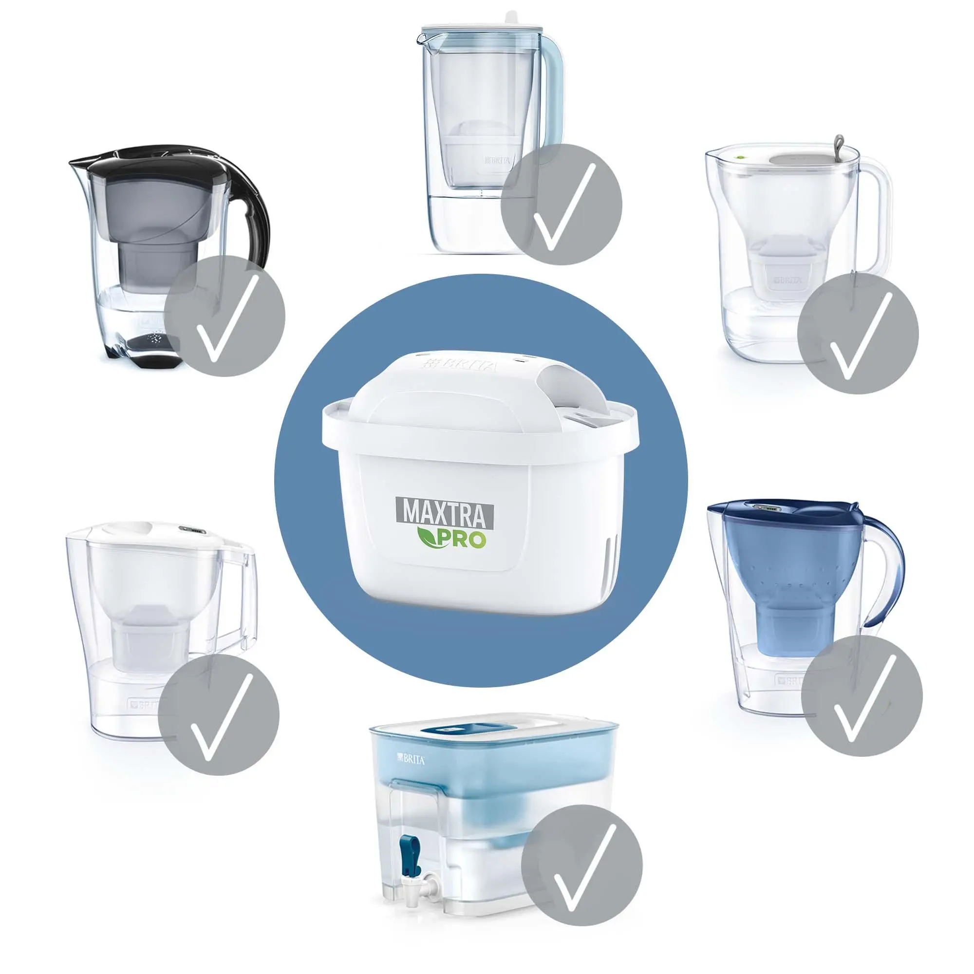 Wkłady filtrujące Brita Maxtra Pro Hard Water Expert 4szt.