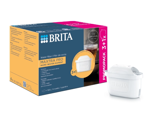 Wkłady filtrujące Brita Maxtra Pro Hard Water Expert 4szt.