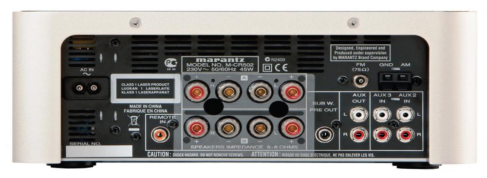 Wieża Marantz M-CR502 (CR502 + LS502) - Opinie, Cena - RTV