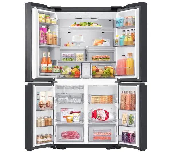 Samsung SBS RF65DG960EB1 Funkcje AI Pełny No Frost 183cm Dystrybutor wody Kostkarka automatyczna Zdalne sterowanie Grafitowy - TRZECI -55%, ALBO 5-TY ZA 1ZŁ - Kup na Raty - RRSO 0%