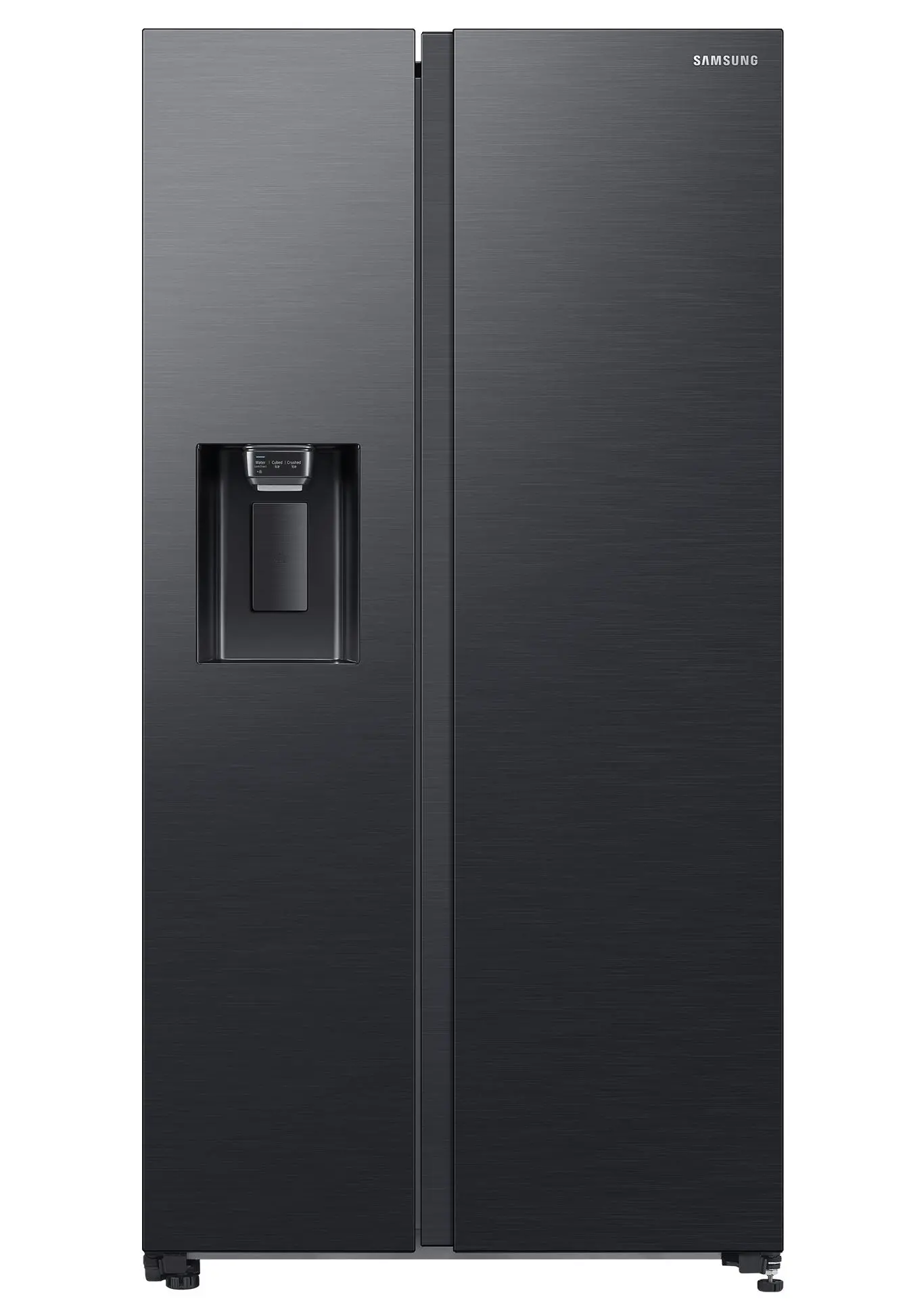 Lodówka Samsung SBS RS65DG5403B1 Funkcje AI Pełny No Frost 178cm Dystrybutor wody Kostkarka automatyczna Zdalne sterowanie Grafitowy