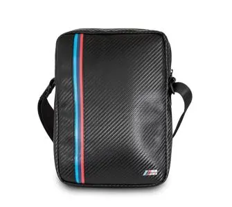 BMW Carbon Tricolor Stripe BMTB8MCPBK 8" Czarny