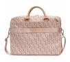 Torba na laptopa Guess GCube Stripes GUCB15HGCFSEP 16" Różowy