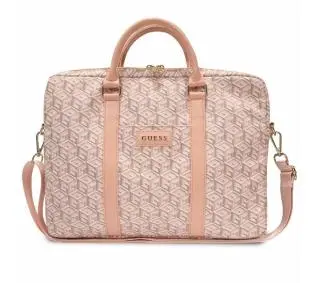 Guess GCube Stripes GUCB15HGCFSEP 16" Różowy