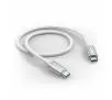 Kabel Hama 240W USB-C do USB-C 1,5m Biały