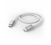 Kabel Hama 240W USB-C do USB-C 1,5m Biały