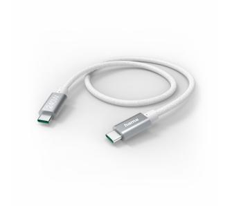 Kabel Hama 240W USB-C do USB-C 1,5m Biały