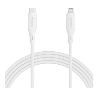 Kabel Ricomm USB-C do Lightning RLS004CLW 1,2m Biały