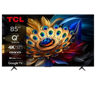 Telewizor TCL 85C655 85" QLED Pro 4K Google TV Dolby Vision Dolby Atmos HDMI 2.1 DVB-T2