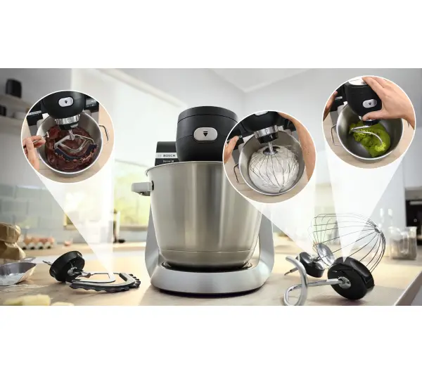Bosch MUMS6ZS3CC 1600W Maszynka do mielenia Rozdrabniacz Przystawka do krojenia w kostkę Blender kielichowy - Kup na Raty - RRSO 0%