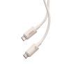 Kabel Baseus USB-C do USB-C Habitat Series 100W 1m Różowy