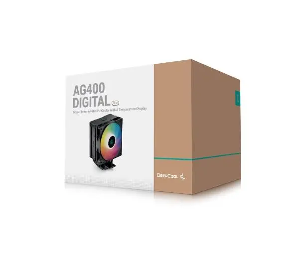 DeepCool AG400 Digital BK ARGB Czarny