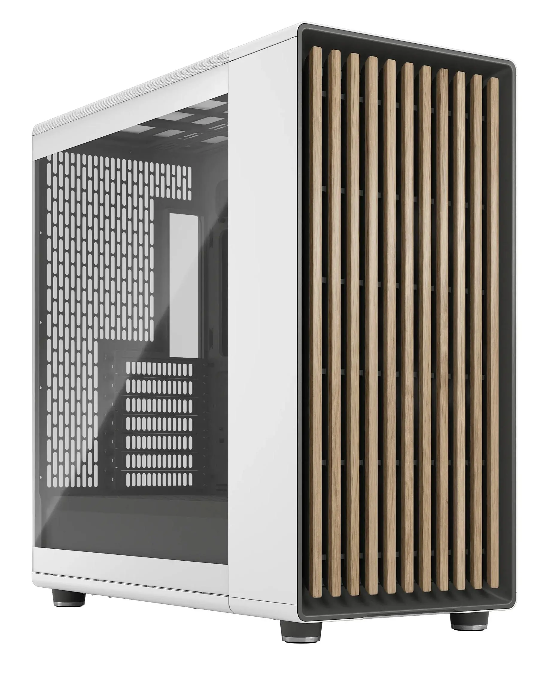 Obudowa Fractal Design North XL TG Clear Biały