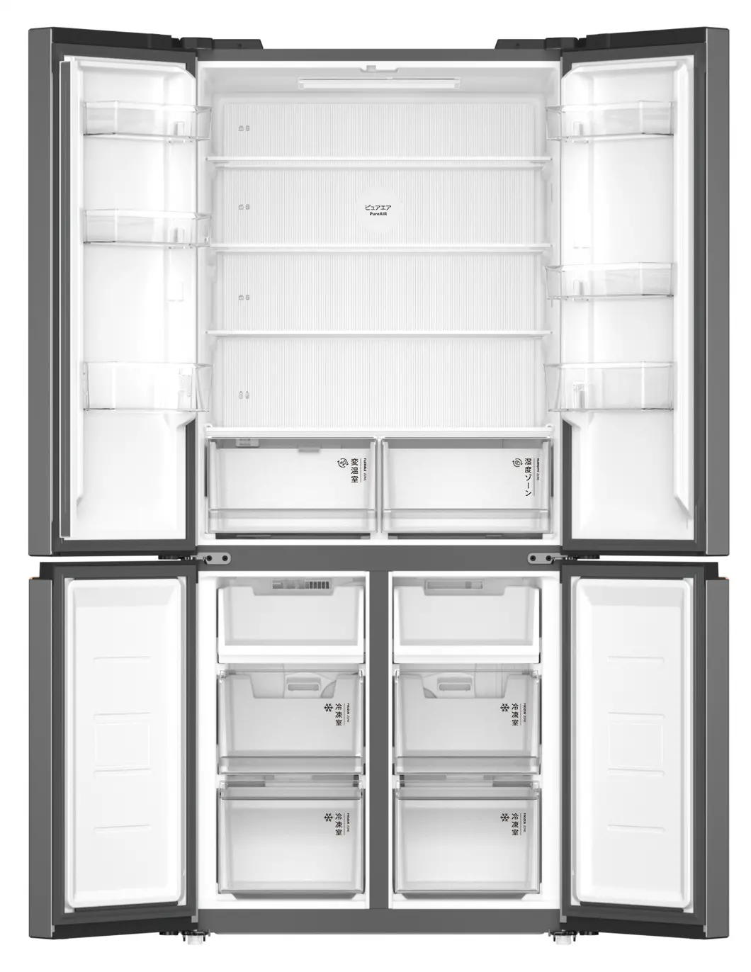 Lodówka Toshiba GR-RF677WI-PMJ(06) Pełny No Frost 189,8cm Komora świeżości Zdalne sterowanie Szary - Opinie, Cena - RTV EURO AGD Lodówka Toshiba GR-RF677WI-PMJ(06) Pełny No Frost 189,8cm Komora świeżości Zdalne sterowanie Szary - Opinie, Cena - RTV EURO AGD