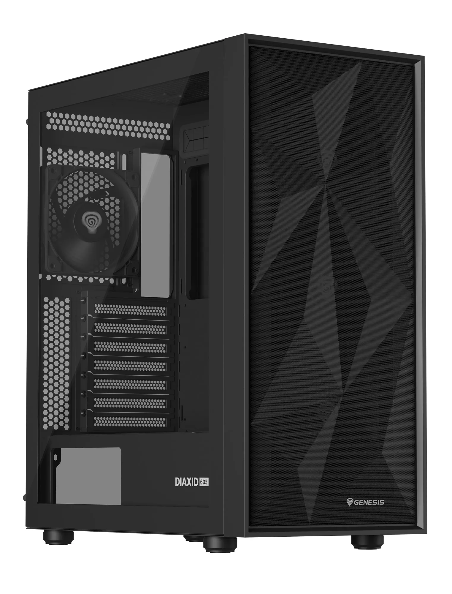 Obudowa Genesis Diaxid 605F Czarny