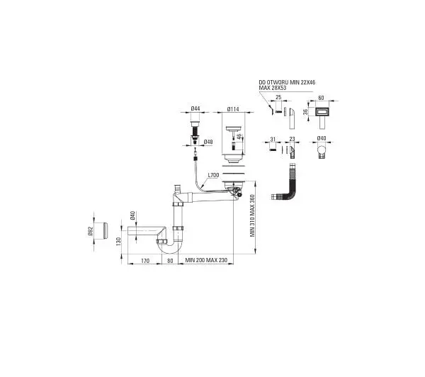 Deante ZXY N982