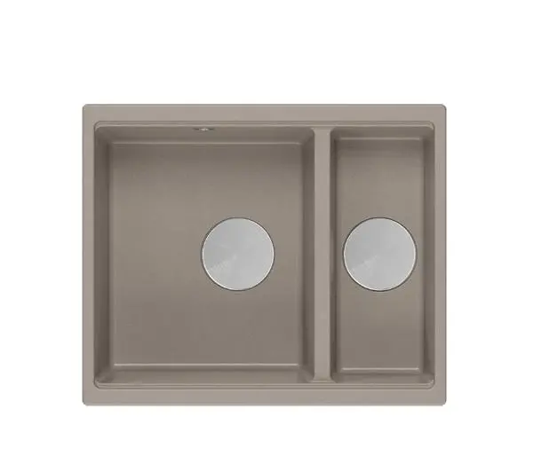 Quadron LOGAN 150 HCQL5646U4-BS_I Granitowy Soft taupe/Stal szlachetna - TRZECI -55%, ALBO 5-TY ZA 1ZŁ - Kup na Raty - RRSO 0%