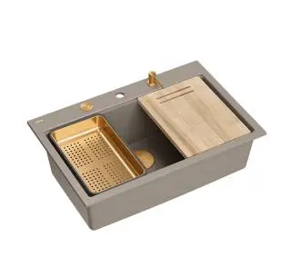 Quadron MARC 110 HQM7650U4_PVDC1 Granitowy Soft taupe/Miedziany - TRZECI -55%, ALBO 5-TY ZA 1ZŁ - Kup na Raty - RRSO 0%
