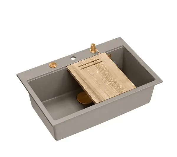 Quadron MARC 110 HQM7650U4_PVDC1 Granitowy Soft taupe/Miedziany - TRZECI -55%, ALBO 5-TY ZA 1ZŁ - Kup na Raty - RRSO 0%