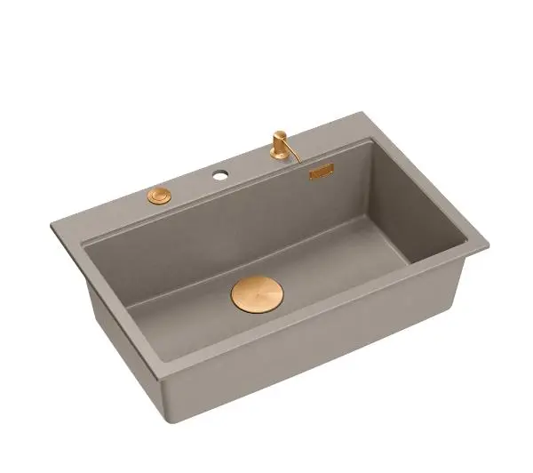 Quadron MARC 110 HQM7650U4_PVDC1 Granitowy Soft taupe/Miedziany - TRZECI -55%, ALBO 5-TY ZA 1ZŁ - Kup na Raty - RRSO 0%