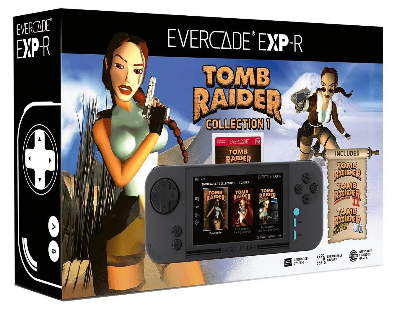 Konsola Evercade EXP-R Tomb Raider Collection 1