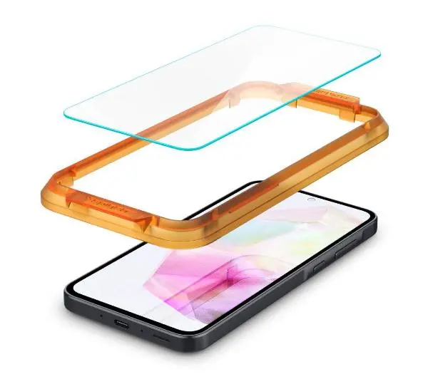 Spigen z aplikatorem Glas.tR AlignMaster do Galaxy A35 5G - 2 pack