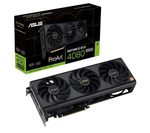 Zdjęcia - Karta graficzna Asus ProArt GeForce RTX 4080 Super 16GB GDDR6X 256bit DLSS 3 