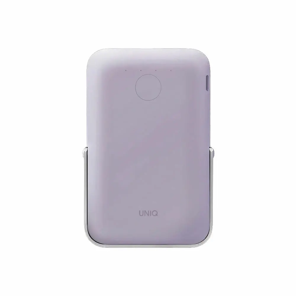 Powerbank UNIQ Hoveo 5000mAh Magnetic 20W Liliowy