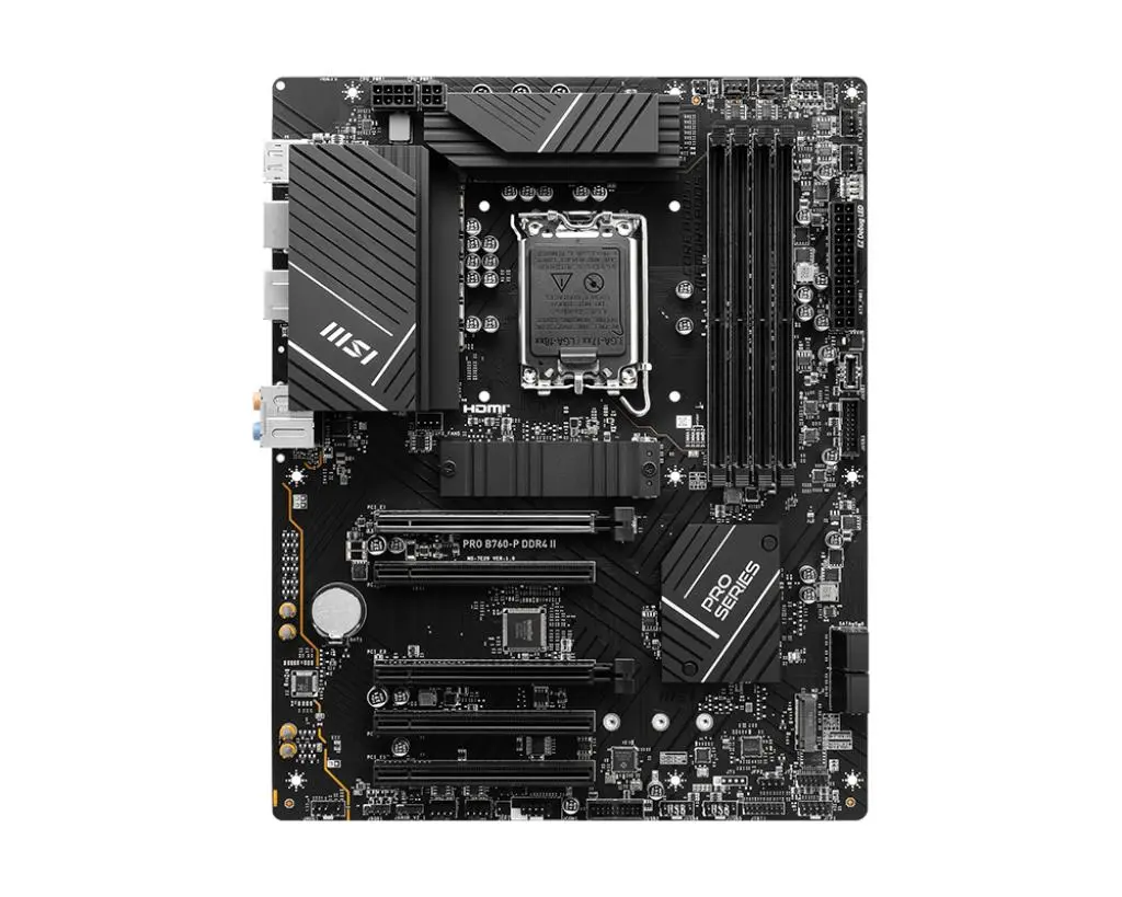 Фото Материнська плата MSI Pro B760-P DDR4 II
