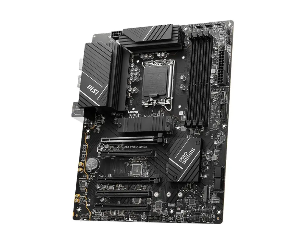Фото Материнська плата MSI Pro B760-P DDR4 II