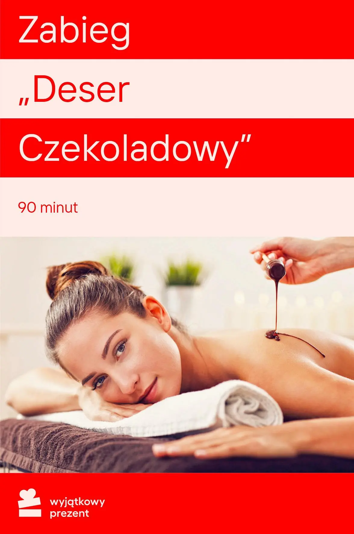 Karta Podarunkowa Zabieg Deser Czekoladowy Obecnie dostępne tylko w sklepach stacjonarnych RTV EURO AGD