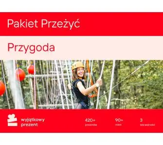 Karta Podarunkowa Pakiet Przeżyć Przygoda [Bon Agencyjny]