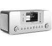 Radioodbiornik TechniSat DigitRadio 574 IR Radio FM DAB+ Internetowe Bluetooth Srebrny