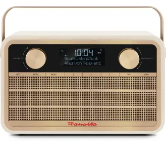 Radioodbiornik TechniSat Transita 120 Radio FM DAB Beżowy