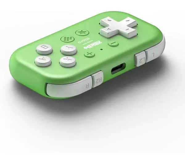 8BitDo Micro Bluetooth do Nintendo Switch Android Zielony